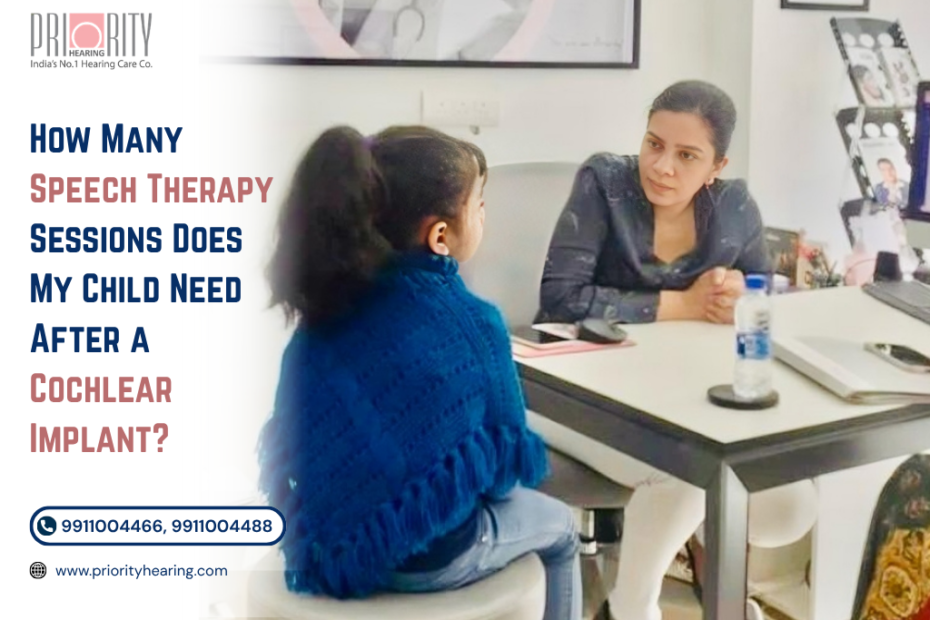 How Many Speech Therapy Sessions Does My Child Need After a Cochlear Implant?